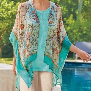 Soft Surroundings Toper/cover up Tunic